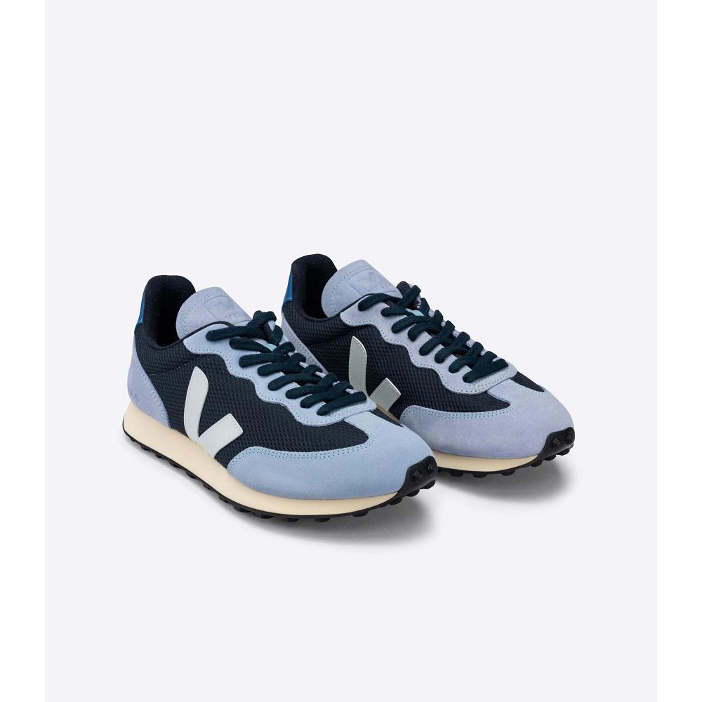 Veja RIO BRANCO ALVEOMESH Men's Running Shoes Blue | CA 163YXF